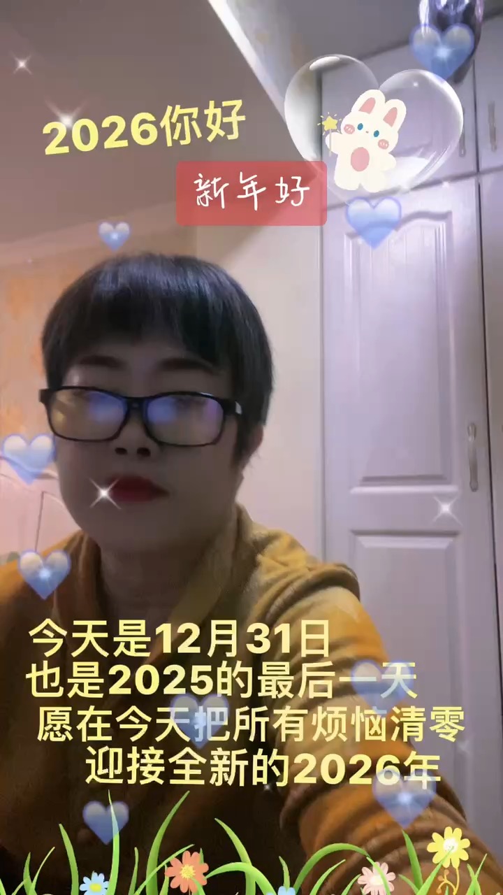 老师元旦快乐，提交作业《新年好》，祝所有插图