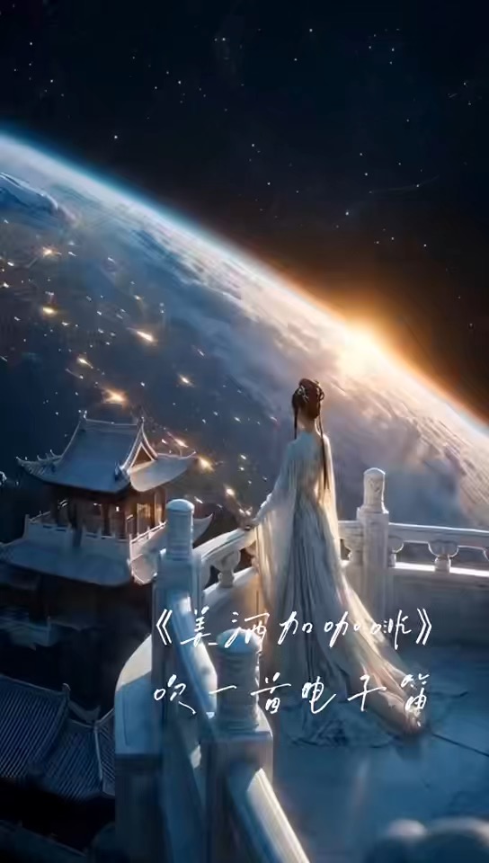 老师交作业，用电子笛吹一首《美酒加咖啡》插图